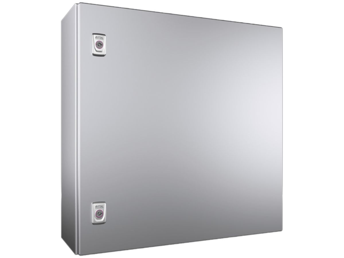 Kompakt-Schaltschrank Rittal AX, 1-türig, IP66, 600×600×210mm, Edelstahl V2A