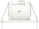 EB-Präsenzmelder Theben theRonda S360 KNX FLAT, weiss
