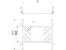 Längsverbinder-Set Magic Bettermann KTSMV 60×600mm bandverzinkt