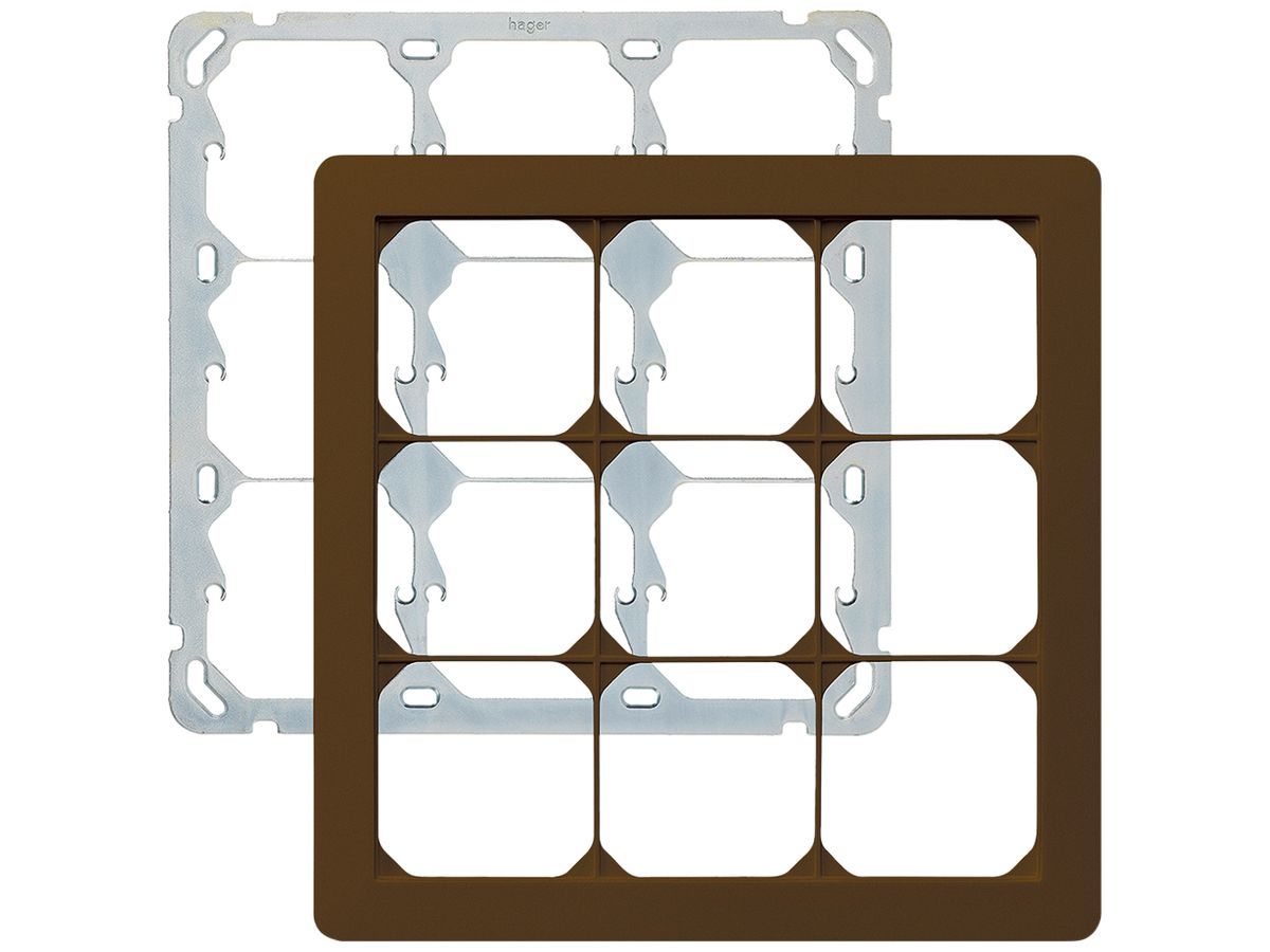 UP-Kopfzeile kallysto.trend 3×3 braun