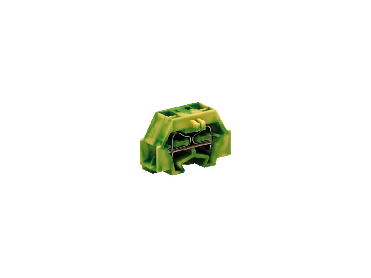 Klemme 4L WAGO 1.5mm², grün/gelb