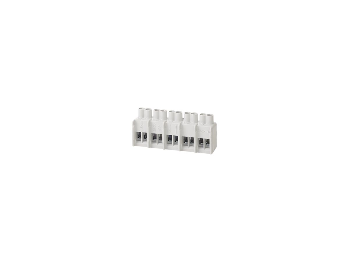 Klemmeneinsatz Hensel DK KL 06 5×10mm² 2 Leiter/Pol