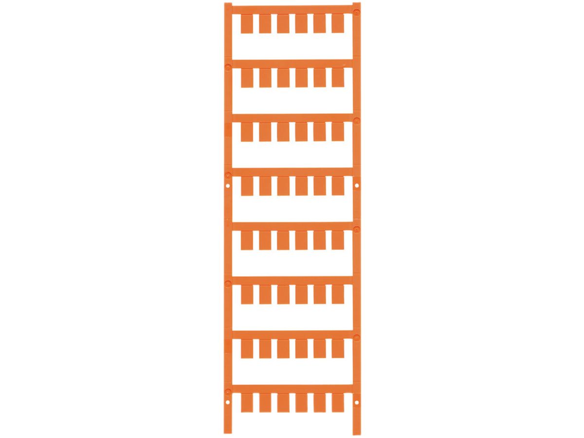 Gerätemarkierer Weidmüller MultiCard ESG steckbar 10×7mm PA66 orange