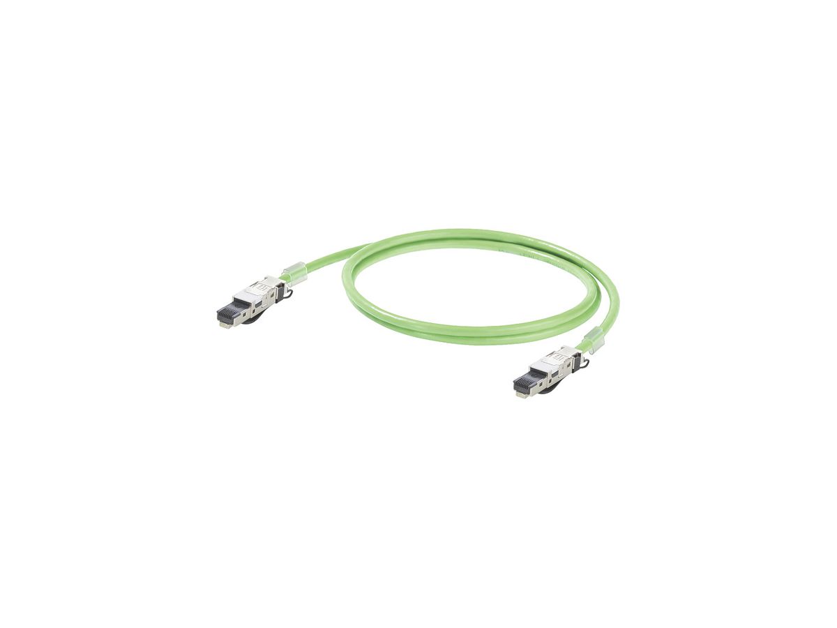 Patchkabel Weidmüller PROFINET, Kat.5e SF/UTP, RJ45/RJ45 STEADYTEC, grün, 20m