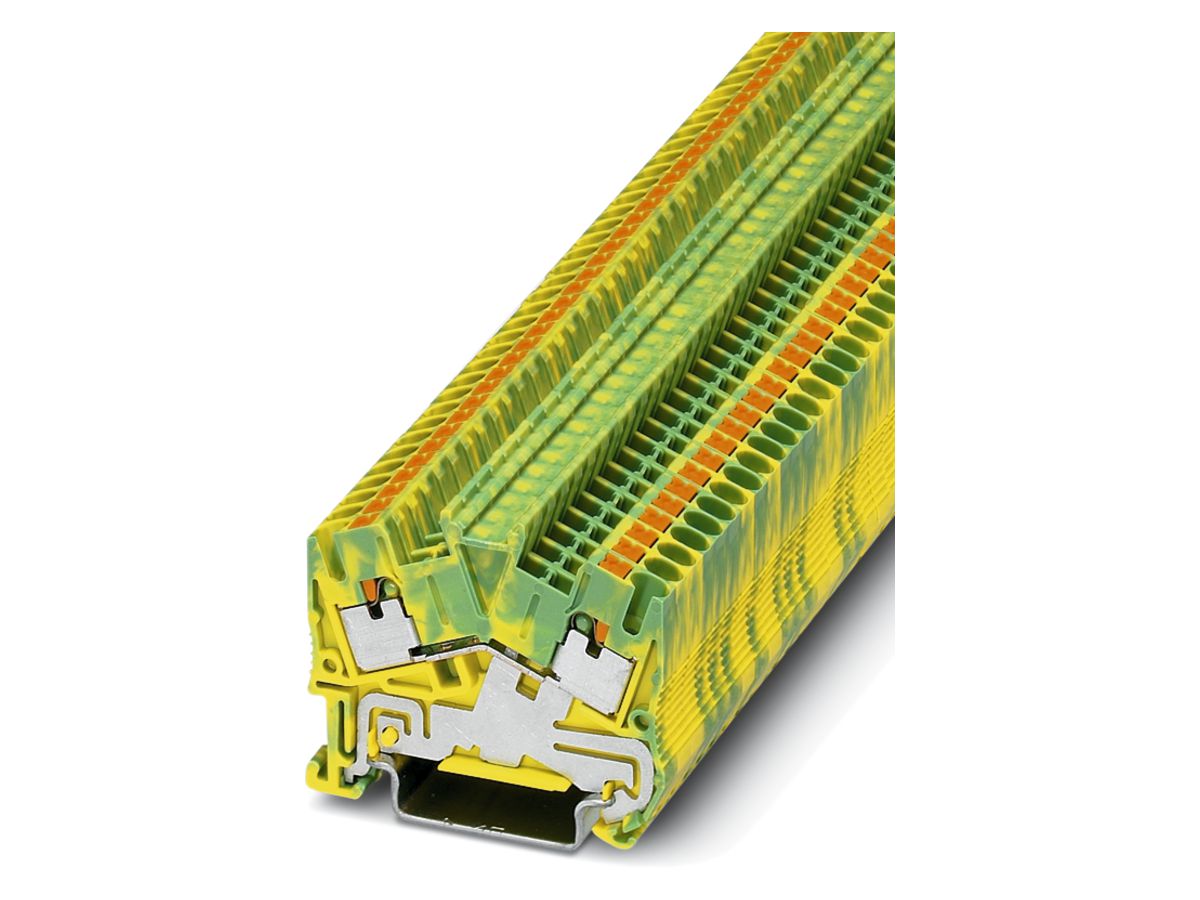 Schutzleiterklemme 0.14…4mm² Push-in-Anschluss grün-gelb PTS 2.5-PE