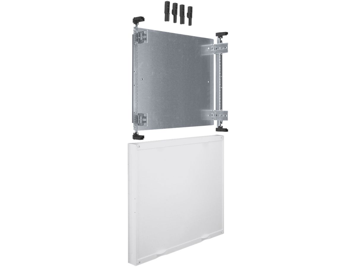 Baustein Hager univers N 450×500mm mit Montageplatte