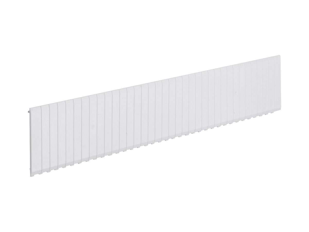 Abdeckstreifen Hager vector 18 Module 328×54mm grau