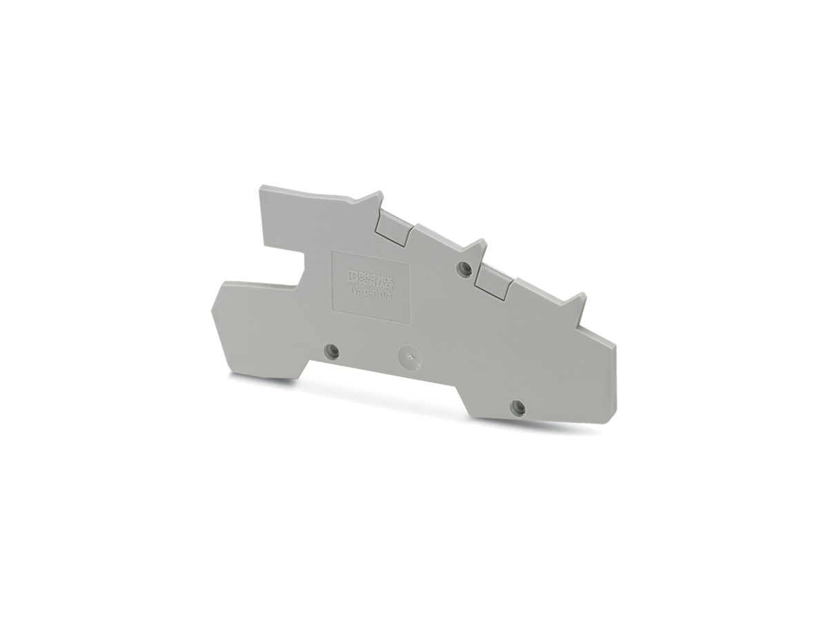 Deckel Phoenix Contact L=101mm, B=2.2mm H=48.2mm, grau