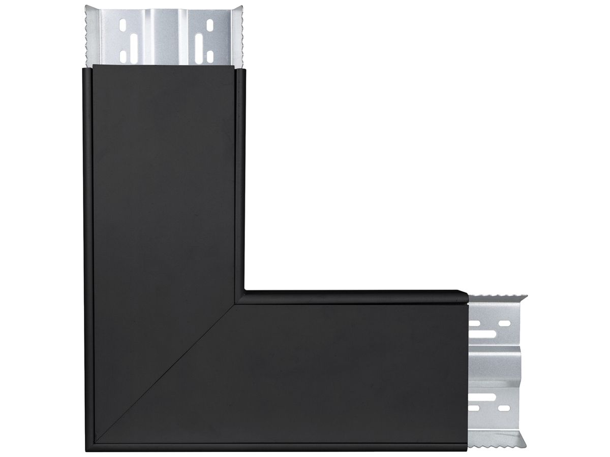 L-Verbinder LEDVANCE LINEAR INDIVILED Stahl 350×350×43mm schwarz