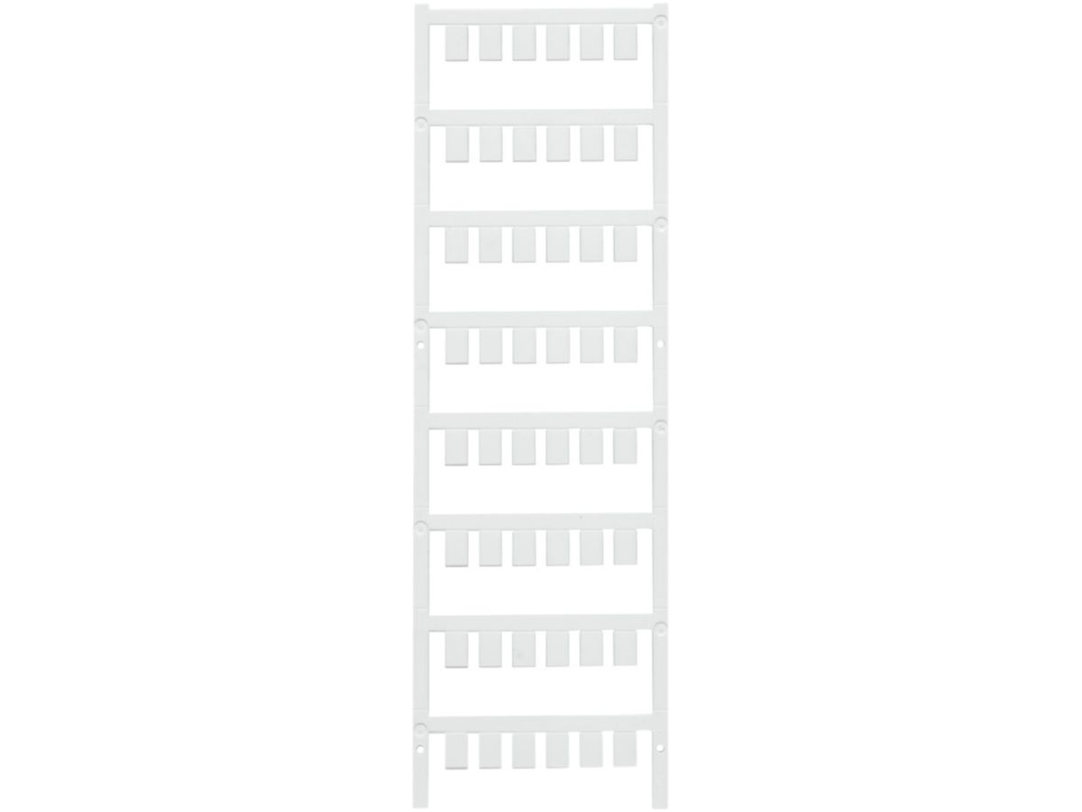 Gerätemarkierer Weidmüller MultiCard ESG steckbar 10×7mm PA66 weiss