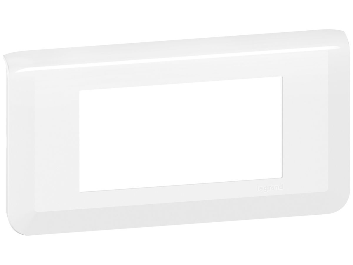 Abdeckrahmen MOS 1×4 Module horizontal weiss