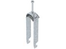 Schnellverleger BET 2056 U-Fuss Kunststoff 28…34mm 3×Kabel Stahl tfZn