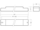 Signalverstärker Tridonic DSI-V/T 160×21×30mm