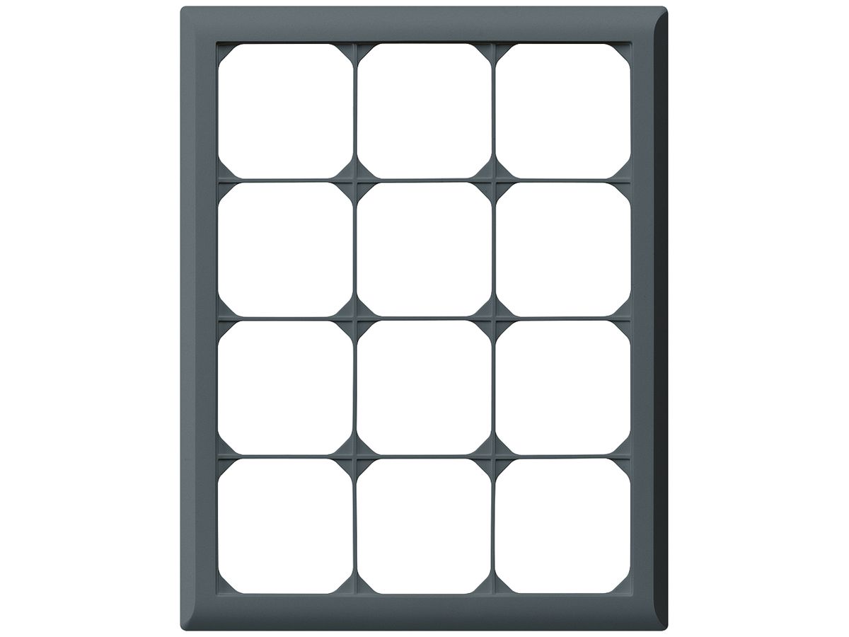 UP-Abdeckrahmen kallysto.line 4×3 anthrazit vertikal 272×212mm