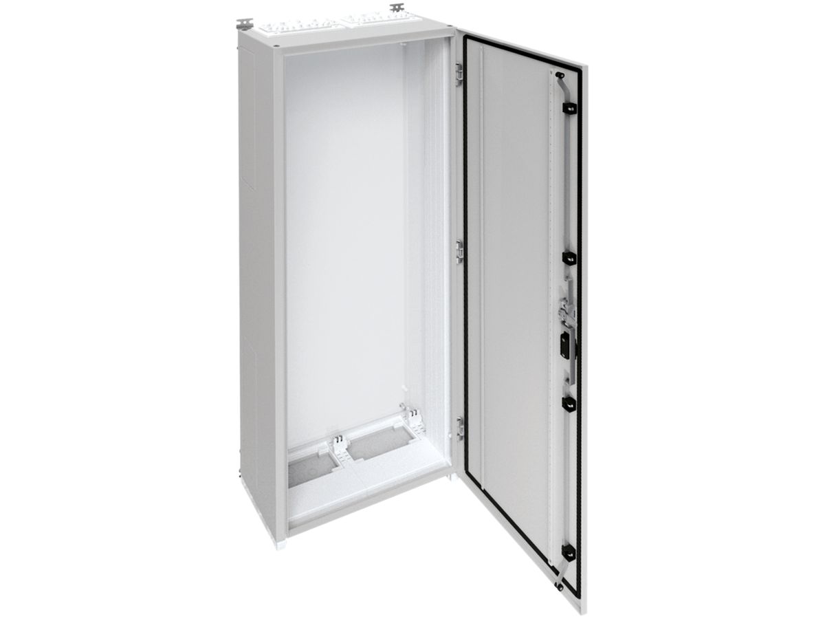 Wandschrank Hager univers mit Volltür SK II IP55 1550×550×275mm RAL 7035