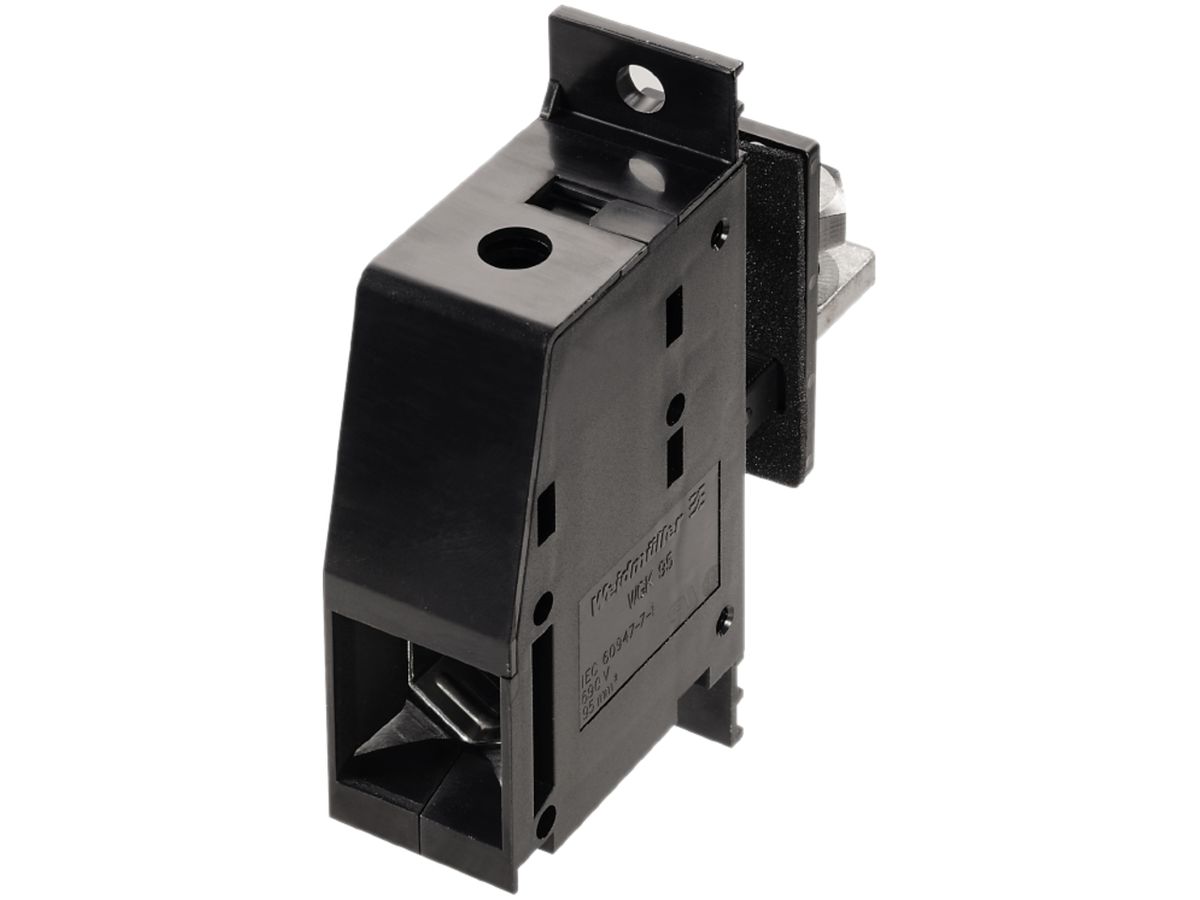 Durchführungsklemme Weidmüller WGK 95mm² Kabelschuhanschluss Zapfen grün/gelb