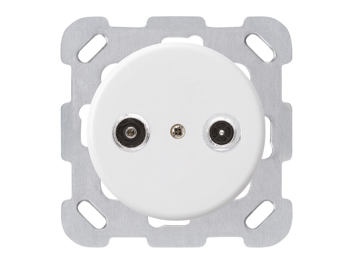 UP-Antennendose basico TV-R Bauart B 19dB 2GHz weiss