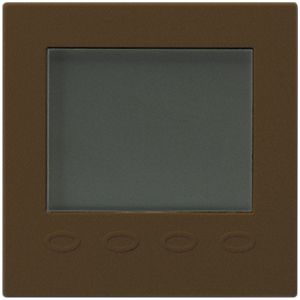 Raumthermostat Hager kallysto A mit Display braun