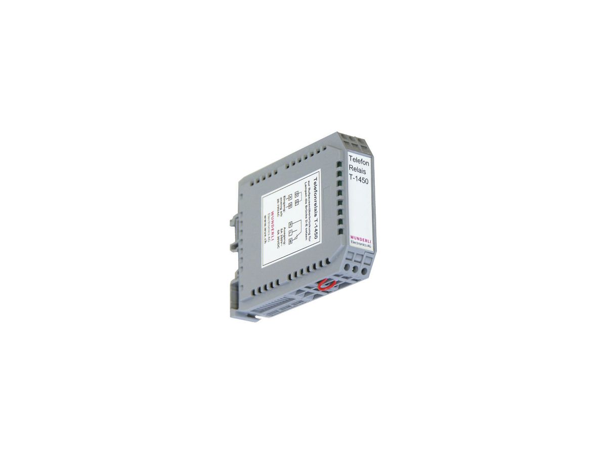REG-Starkstrom-Telefonrelais T-1450, 1W 5A/250VAC (5A/30VDC), 20…80VAC