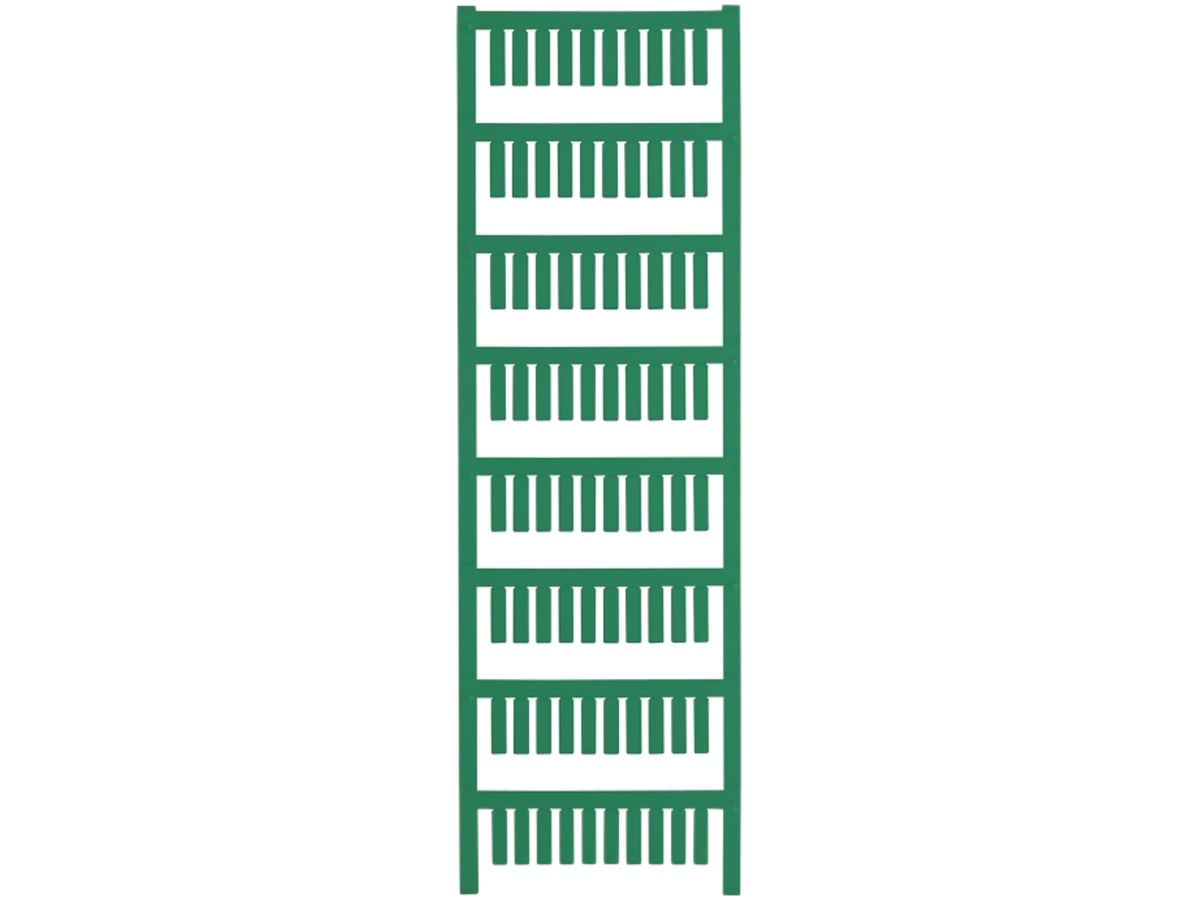 Einsteckschild Weidmüller TM MultiCard 15×4mm PA66 grün
