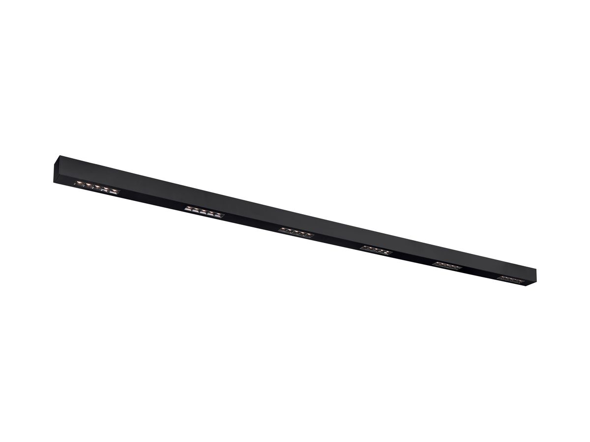 LED-Deckenleuchte SLV Q-LINE CL 85W 4200lm 3000K 30° UGR<10 2000mm schwarz