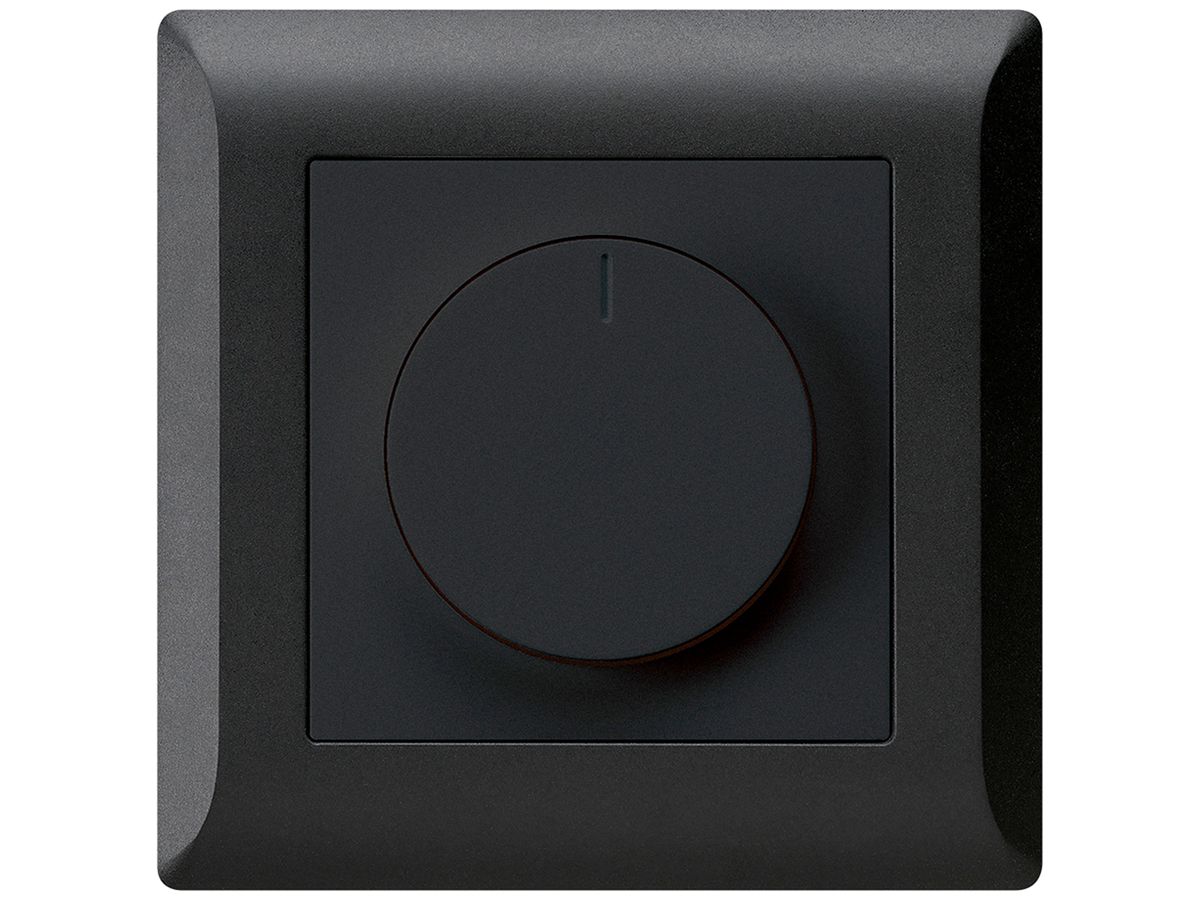UP-Drehdimmer kallysto.line Phasenanschnitt 20…500VA schwarz