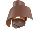 Wandleuchte SLV PHOTONI E27 1×0…13W IP55 125×250mm rost