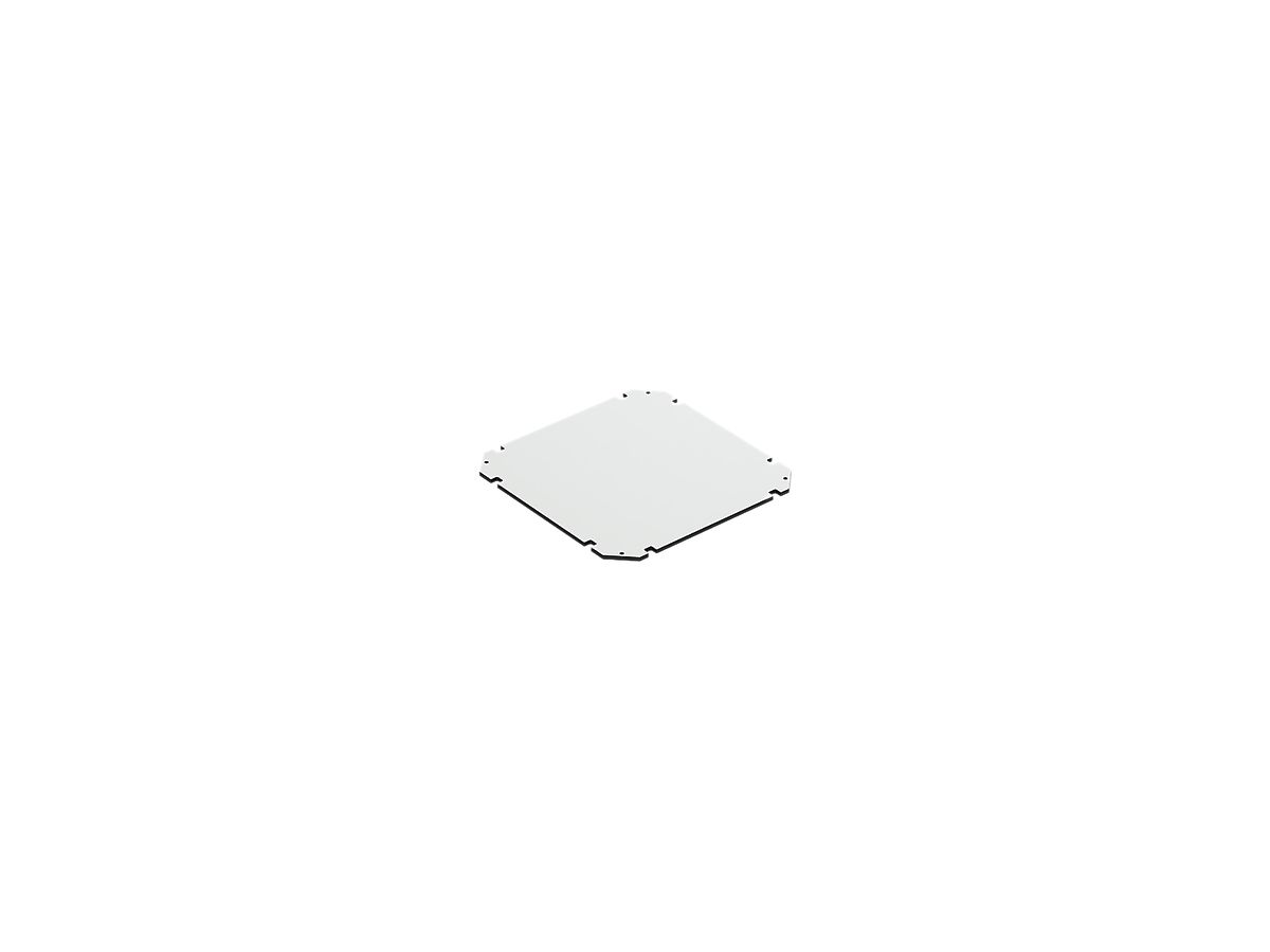 Montageplatte Demelectric GEOS MPI-3030250×250×5 mm