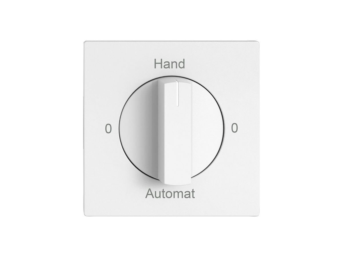 Drehschalter EDIZIO.liv SNAPFIX® Drehgriff 2/1L 0-Hand-0-Automat ws