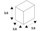 Direktverbinder SLV BATTEN 2×0.75mm² weiss