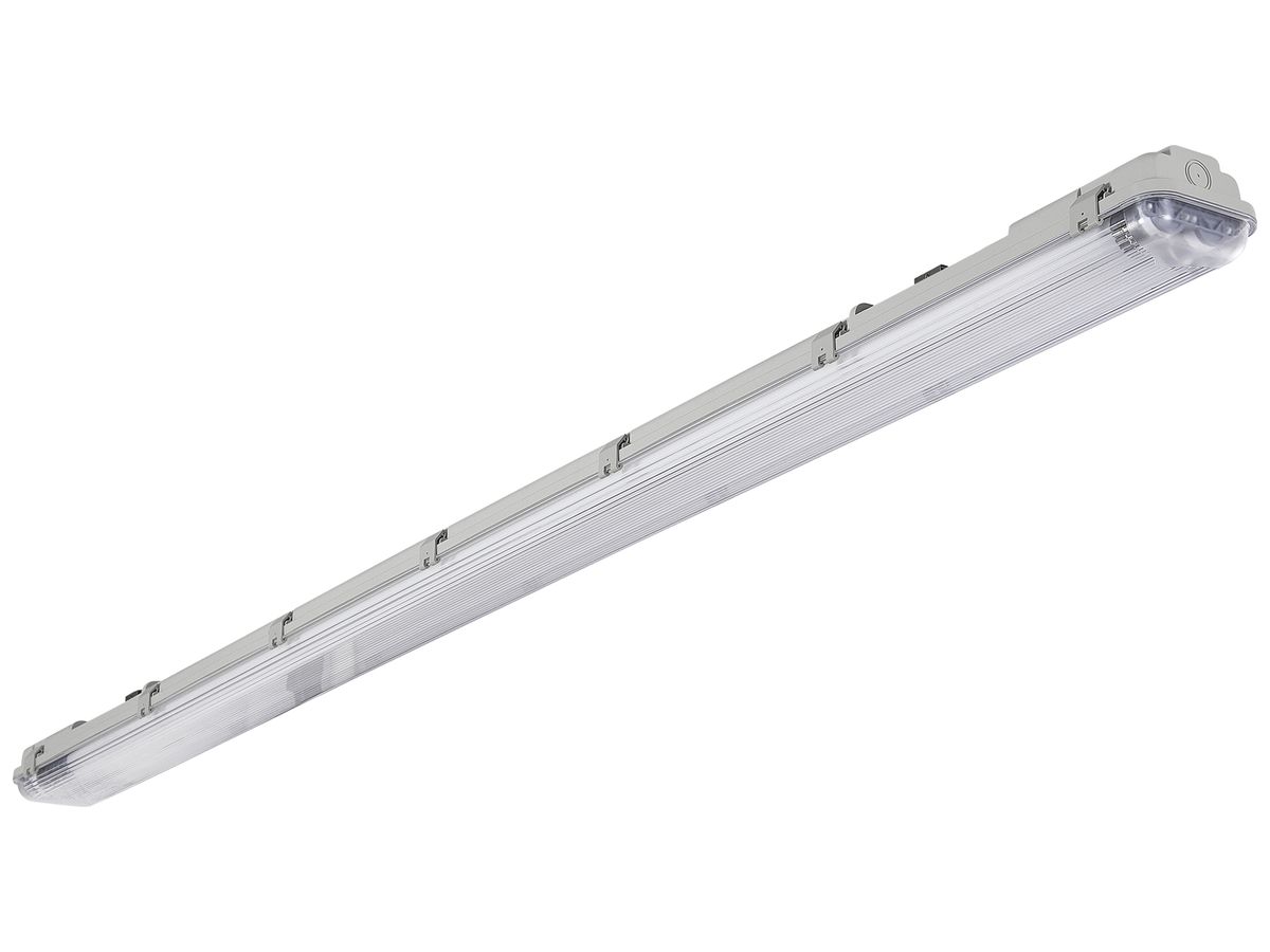 Feuchtraumleuchte Sylvania SYLPROOF G13 2×18W 4600lm 840 IP65 1580×99mm grau