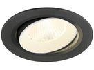 EB-LED-Spot SLV NUMINOS MOVE L 17W 2700lm 4000K MB DALI DIM Ø160×93mm sz/ws