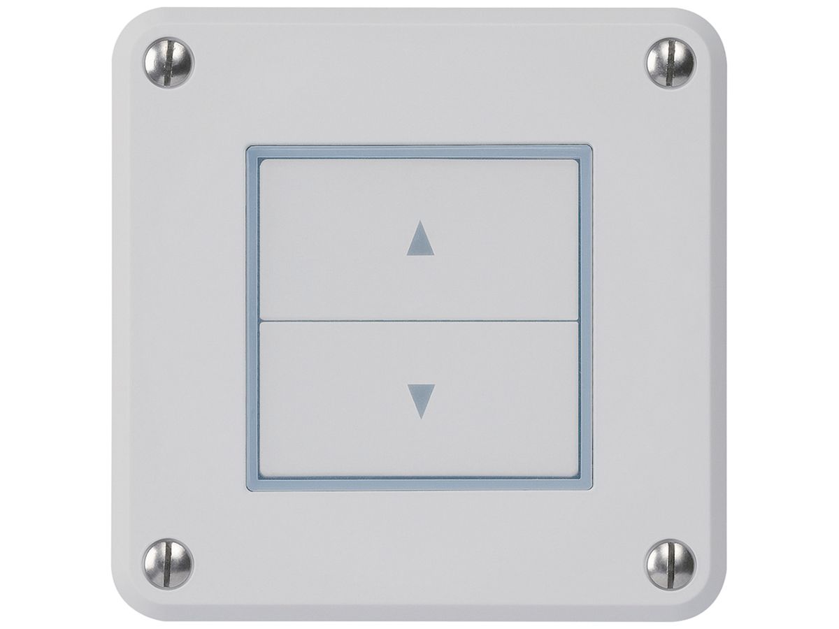 UP-Storenschalter robusto IP55 grau mit 2 Funktionstasten