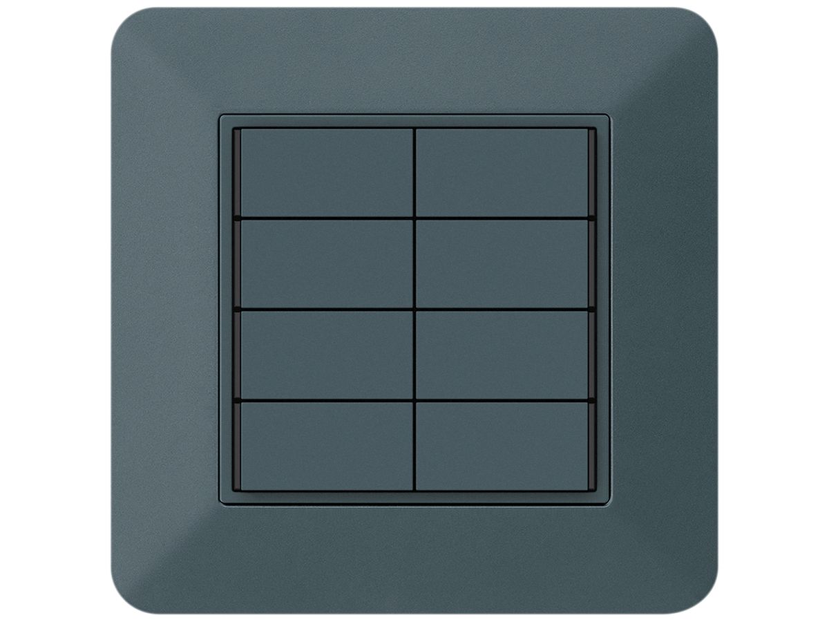 UP-Taster KNX KTR 8×Tasten 8×Betätigungspunkte LED anthrazit