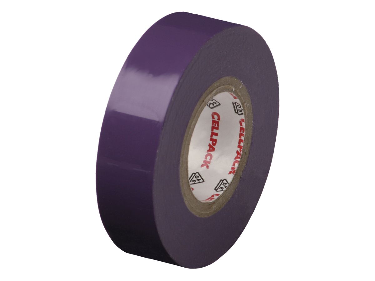 Isolierband Cellpack N° 128 PVC B=19mm L=25m violett