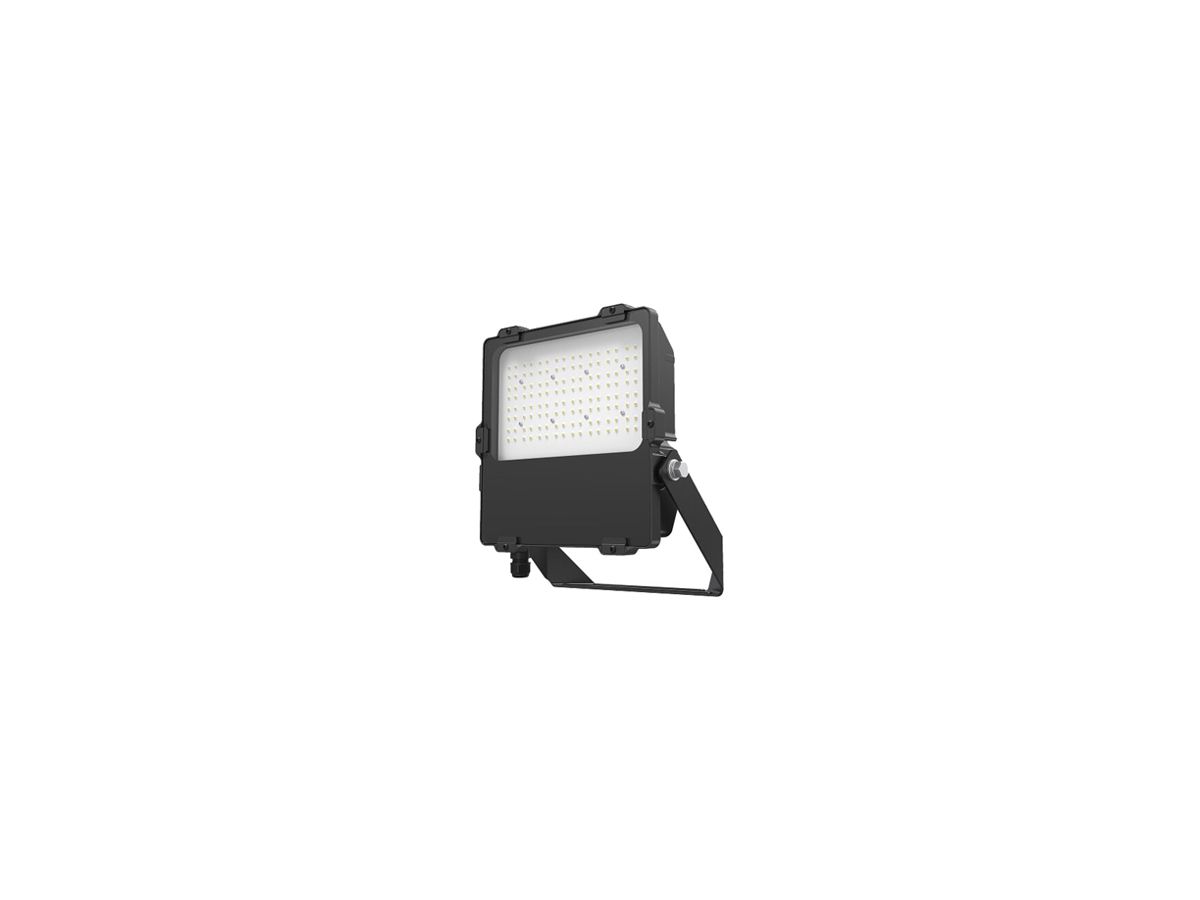 LED-Strahler DOTLUX LENSplus 100W 14070lm 850 IP66 30° 335×295mm schwarz