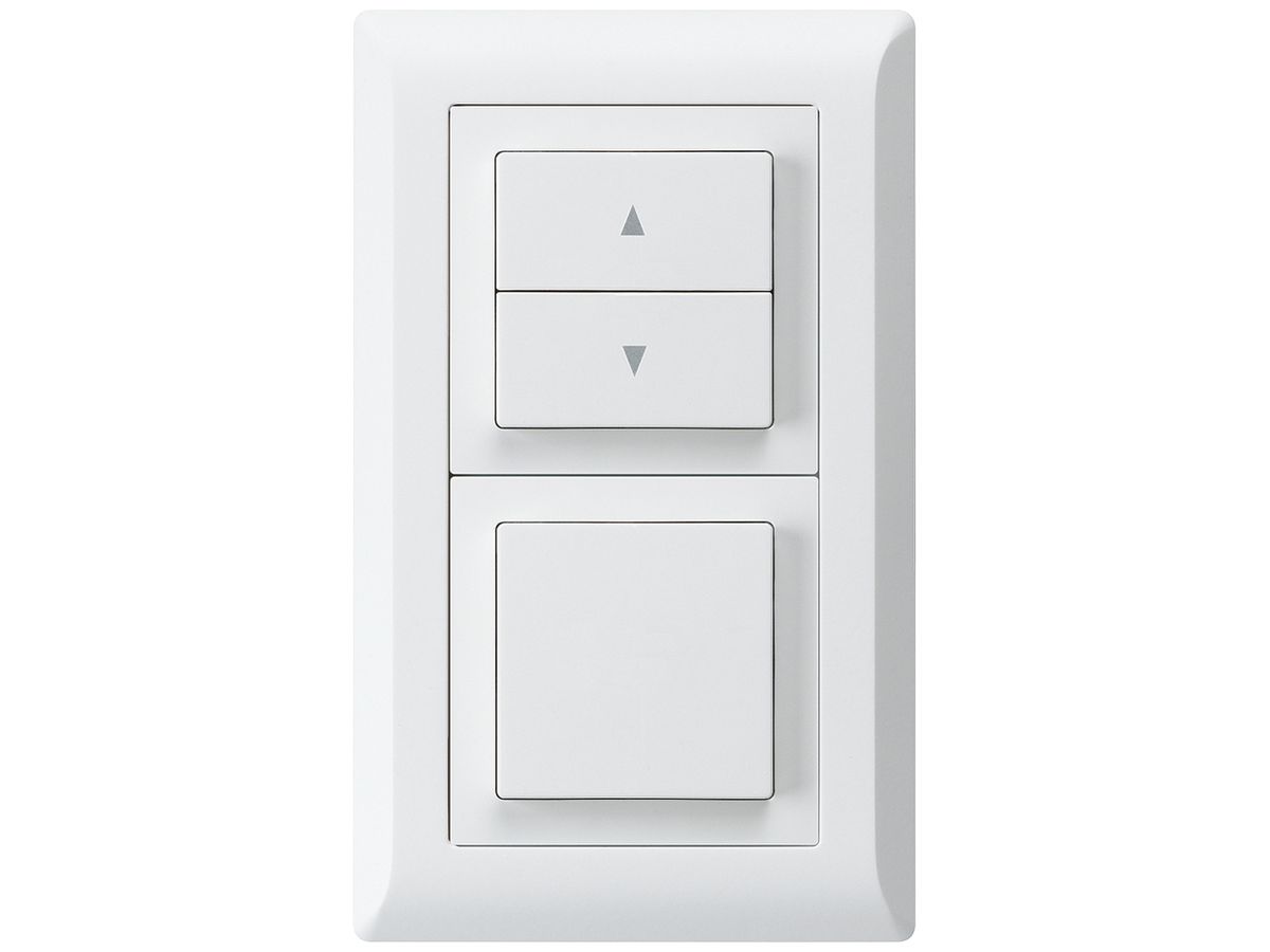 UP-Kombination kallysto.line Gr.I-I vertikal Storenschalter+Schalter S3 weiss
