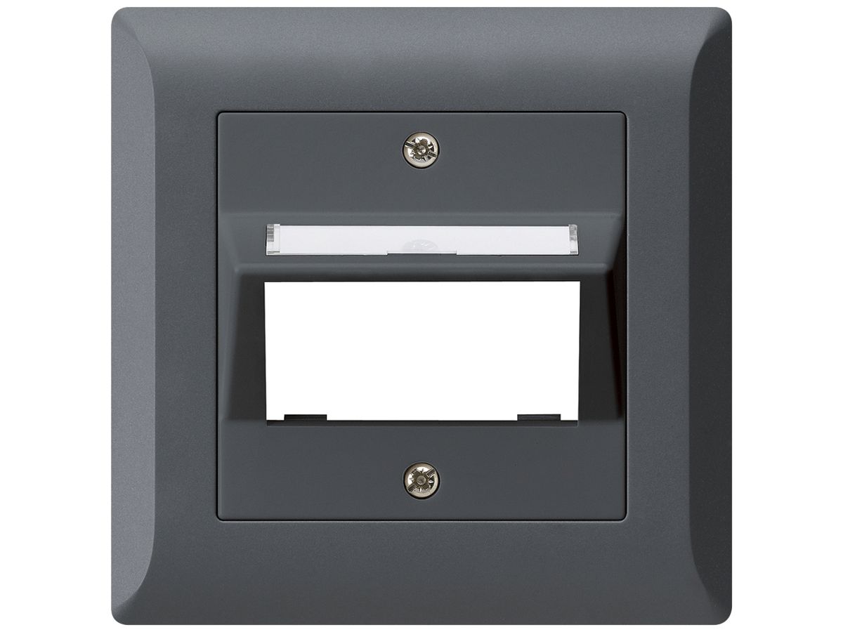 UP-Montageset für 1 M3 Multimedia-Modul KLI anthrazit
