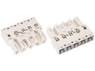 Steckerteil WAGO 5L 2×0.5…4mm² weiss