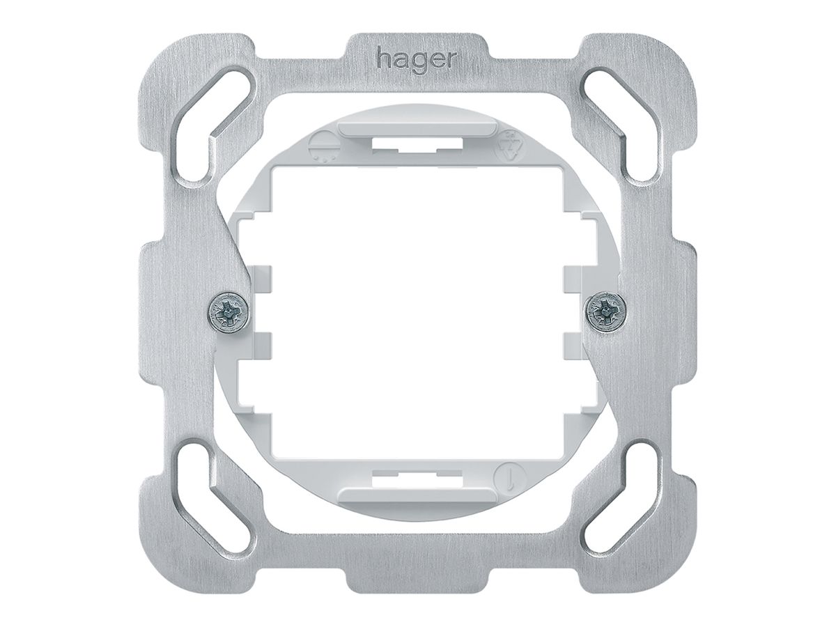 Befestigungsring Hager kallysto KNX mit Befestigungsplatte 77×77mm