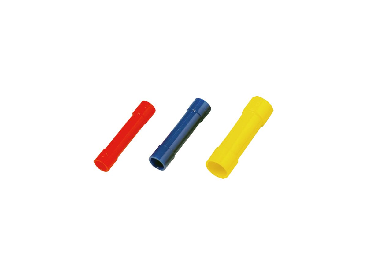 Pressverbinder Weidmüller LIB isoliert 4…6mm² gelb