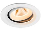 EB-LED-Spot SLV NUMINOS MOVE M 12W 1700lm 2700K NB DALI DIM Ø135×80mm ws