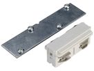 Längsverbinder SLV für EB-Stromschiene EUTRAC 3-phasig, weiss