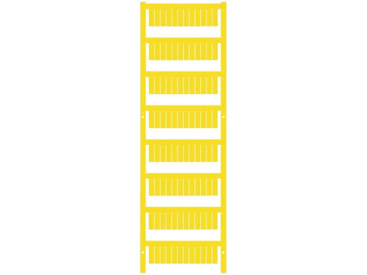 Klemmenmarkierer Weidmüller MultiCard WS 15×5mm PA66 gelb