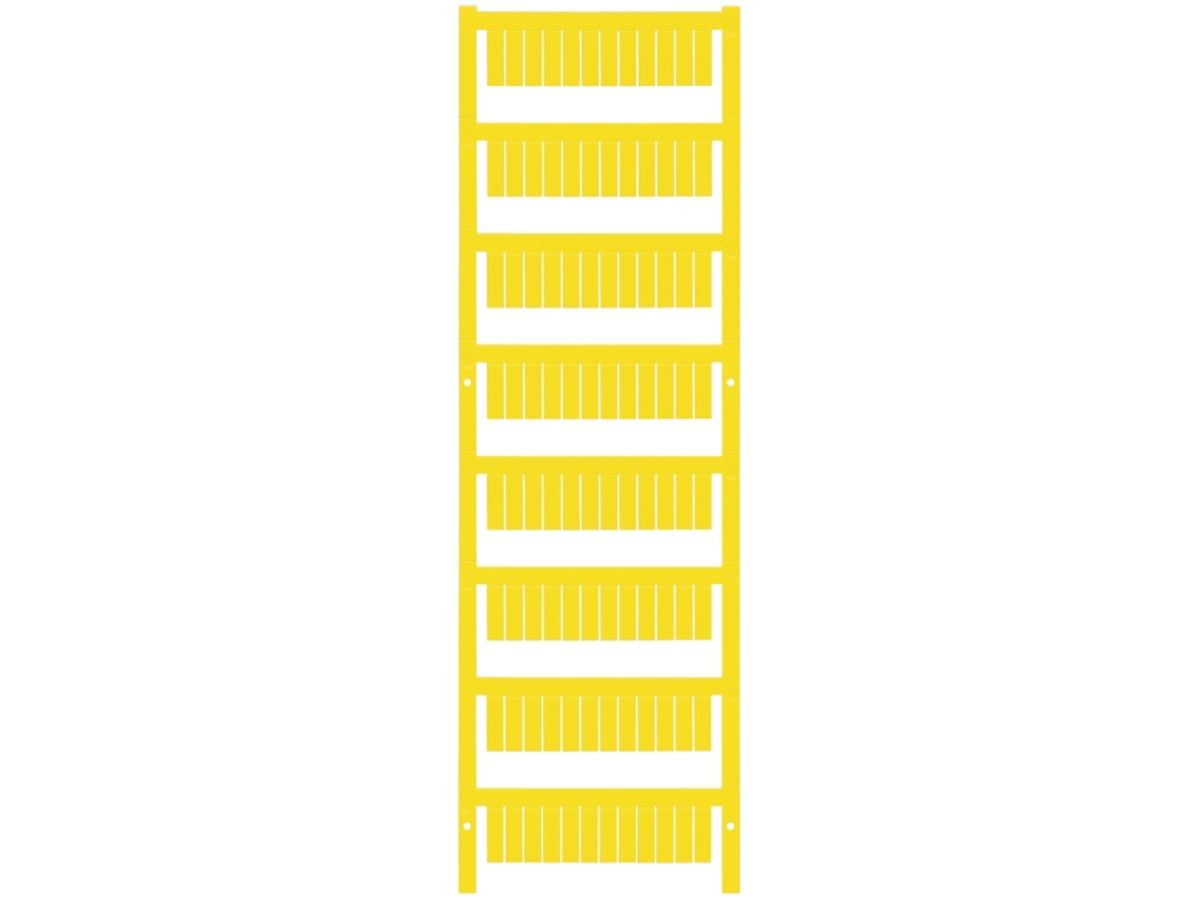 Klemmenmarkierer Weidmüller MultiCard WS 15×5mm PA66 gelb