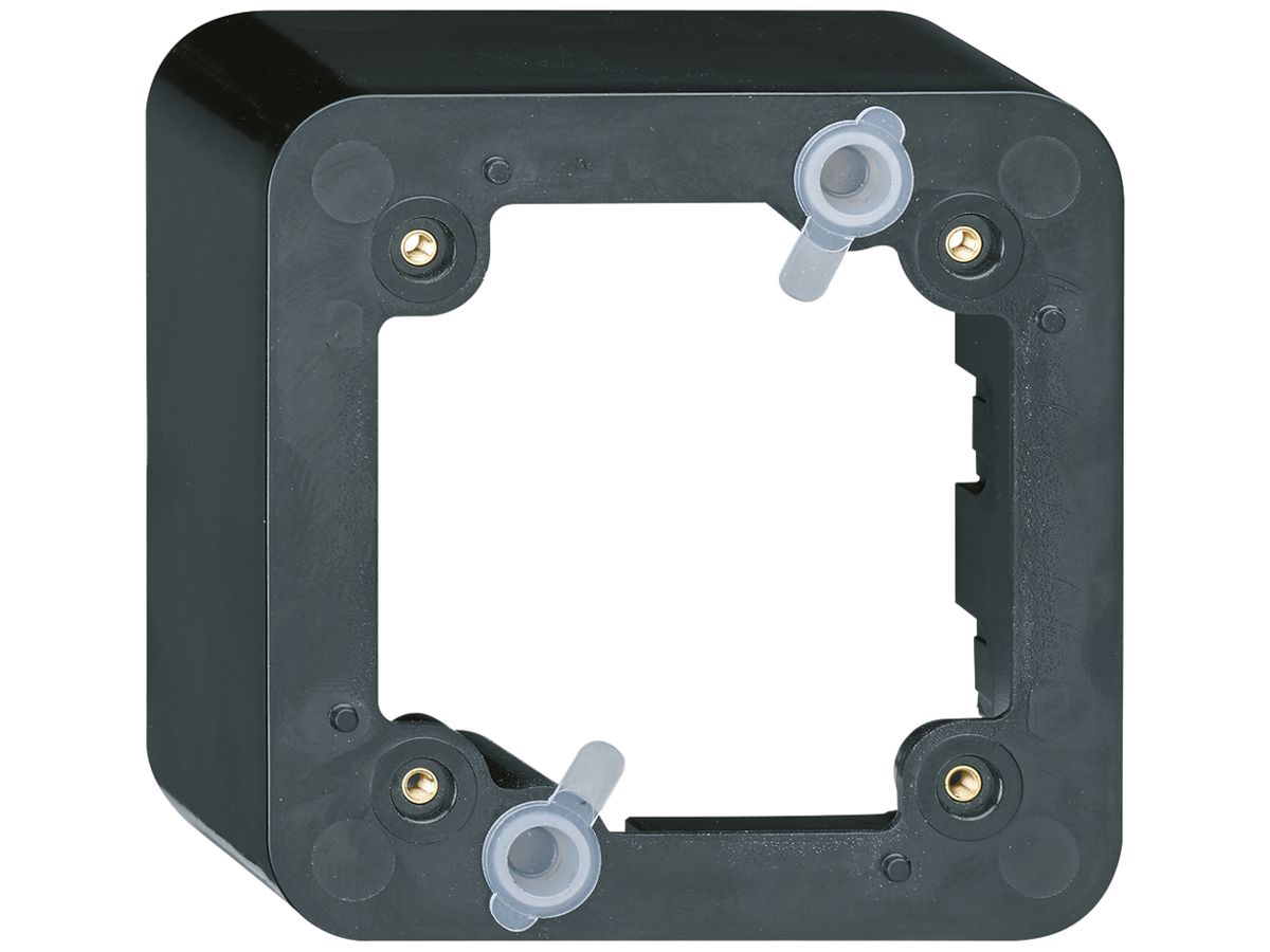AP-Rahmen basico 1×1/50mm schwarz