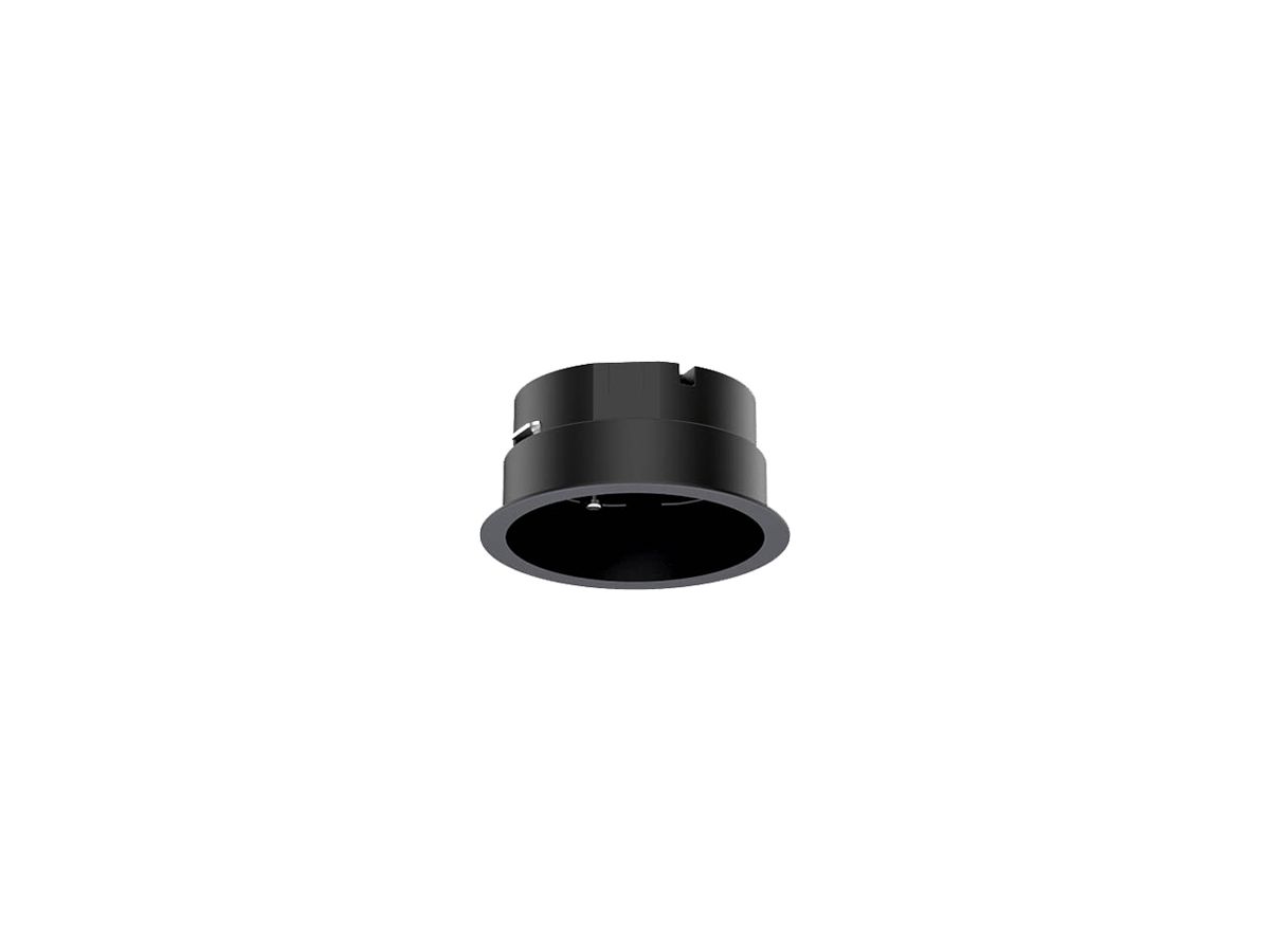 EB-Gehäuse Sylvania OneTrack AP-Deckenrosette Polycarbonat Ø144×67mm schwarz