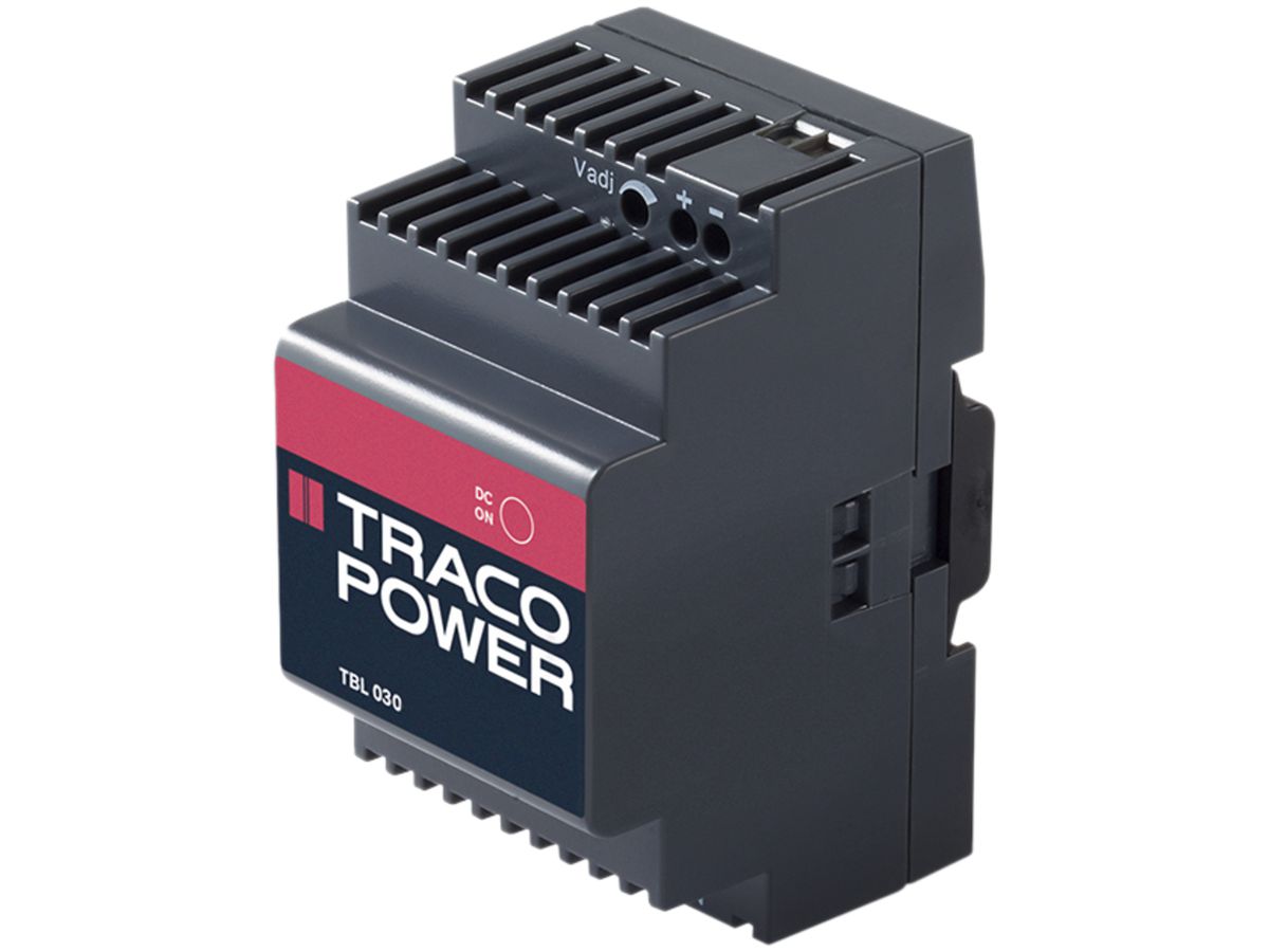 REG-Netzteil Traco TBL 030-112, 30W 2.5A 12VDC 3TE