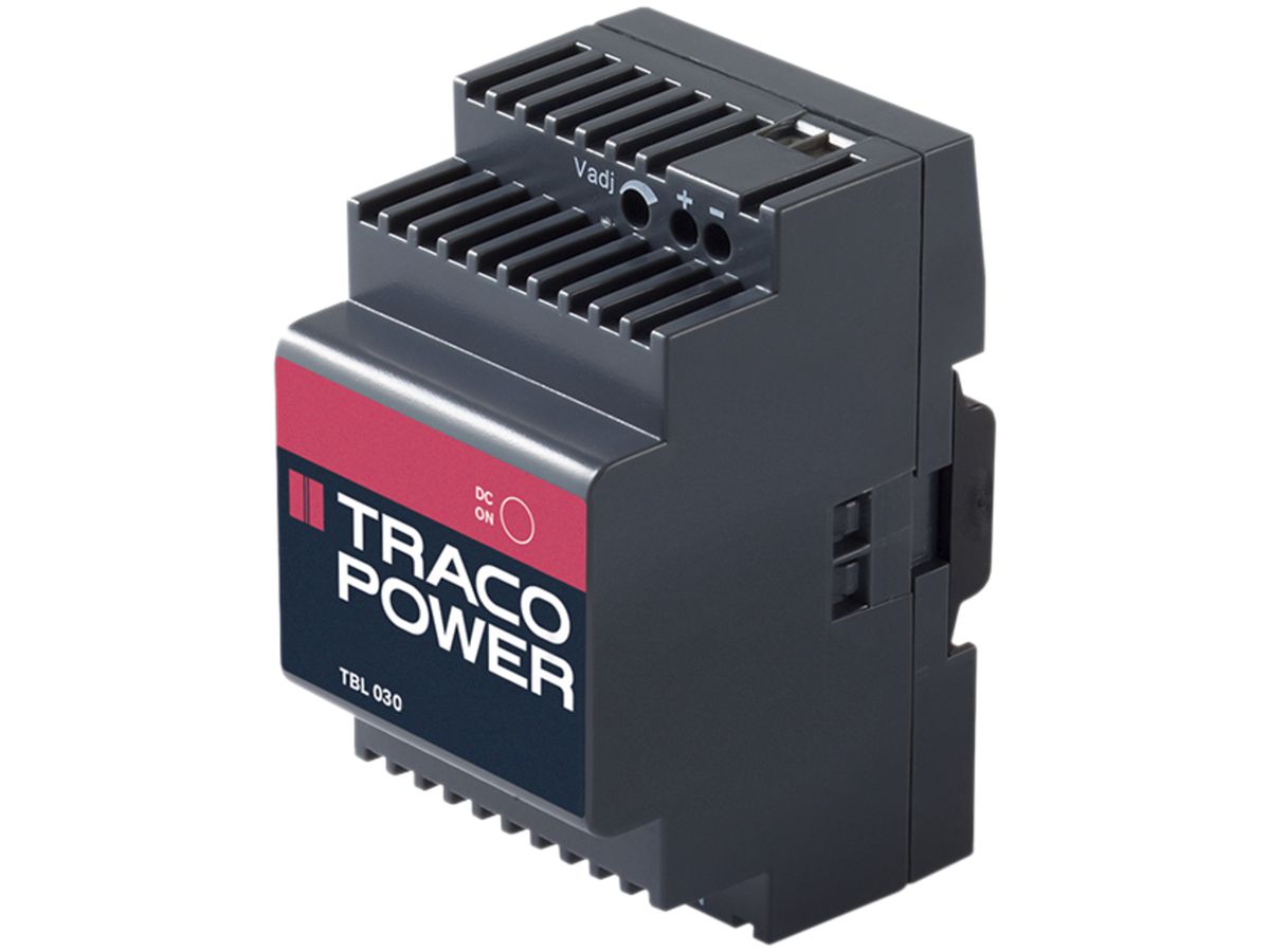 REG-Netzteil Traco TBL 030-124, 30W 1.25A 24VDC 3TE