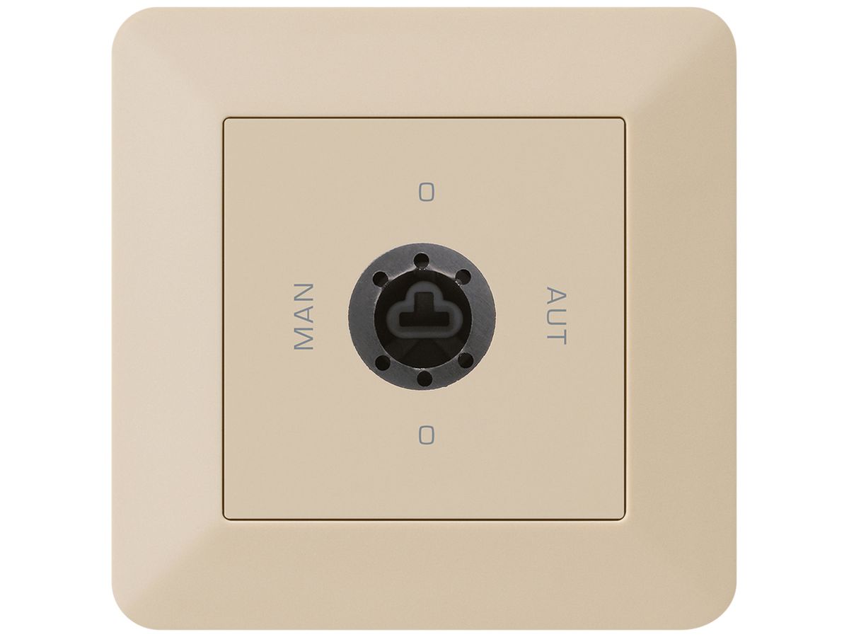UP-Drehschalter 0-Man-0-Aut. kallysto.trend 2/1L beige für Schloss